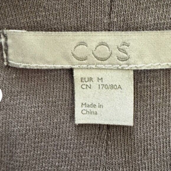 COS Wool Cotton Wide Leg Gray Tweed Pants Eur M - Picture 9 of 10